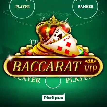 Baccarat VIP slot visual from Platipus available on casino-spinsofglory.de