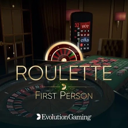 Enjoy First Person Roulette by Evolution – logo hosted on casino-spinsofglory.de