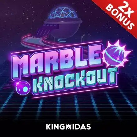 Marble Knockout casino game by King Midas – featured logo at SpinsofGlory Casino