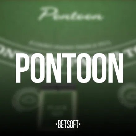 Pontoon game by Betsoft Gaming – logo hosted on SpinsofGlory Casino