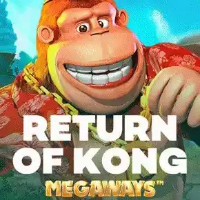 Megaways logo of Return of Kong Megaways from Blueprint Gaming at SpinsofGlory Casino
